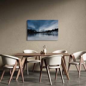 Kép - A befagyott tón (90x60 cm)