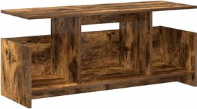 vidaXL TV állvány Füstölt tölgy 102 x 35 x 45 cm Faanyag