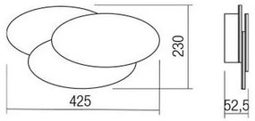 Redo 01-2297 - LED fali lámpa GAMER LED/36W/230V fehér