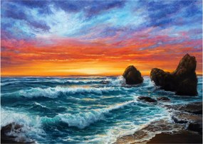 Kép - naplemente (70x50 cm)