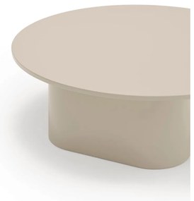 Krémszínű dohányzóasztal 110x111 cm Totem – Teulat