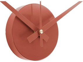 Karlsson 6001RD design öntapadós óra piros, 40 cm átmérővel