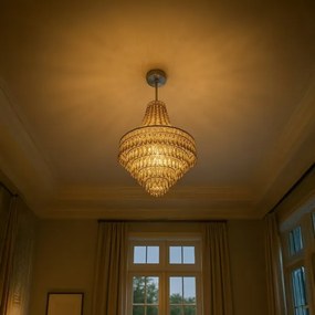 CORAL csillár rúddal 3xE14/40W/230V