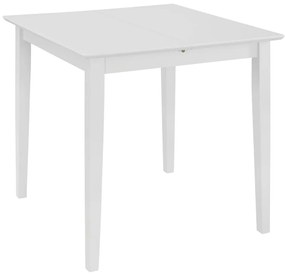 5-részes fehér MDF étkezőgarnitúra