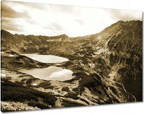 Képek 100x70 Tátra Lengyel hegyek Kilátás