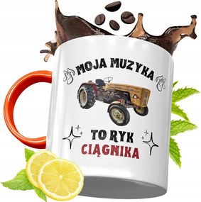 Narancssárga Bögre Gazdáknak Ajándék fényképes nyomtatással