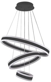 LED állítható fényerejű csillár kábellel LED/165W/230V 3000-6500K + DO