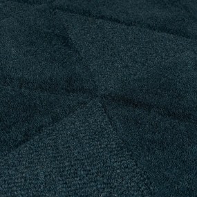 Kékeszöld kézi szövésű gyapjú szőnyeg 160x230 cm Shard Teal – Flair Rugs