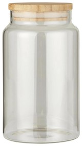 Üveg ételtároló BAMBOO bambusz fedéllel 1000 ml