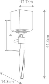 Kichler Marette KL-MARETTE1-BK Fali lámpa 1x3.5W/G9 IP44