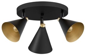 Argon 6244 - Spotlámpa LUCINDA 3xE14/7W/230V fekete