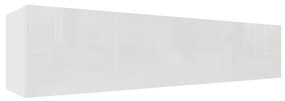 IZUMI 44 WH magasfényű fehér TV szekrény 175 cm
