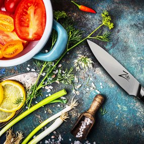 Zelite Infinity by Klarstein Razor-Edge, 4" hámozókés, 59 HRC, rozsdamentes acél