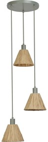 Ledvance Ledvance - Csillár zsinóron DECOR RAFFIA 3xE27/15W/230V raffia háncs P225577