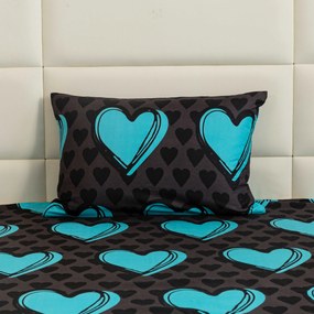 Mikroszálas párnahuzat KASUGA 50x70 cm, türkiz