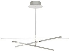 RÁBALUX 2480 MEREDITH Modern Led Függesztett Lámpa Króm IP20