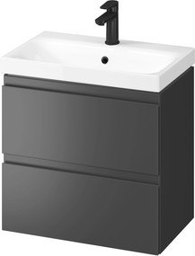 Cersanit Moduo mosdó szekrénnyel 59.5 cm antracit S801-469-DSM