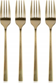 4x Arany desszert villák desszert sütemények kis villák villa szett