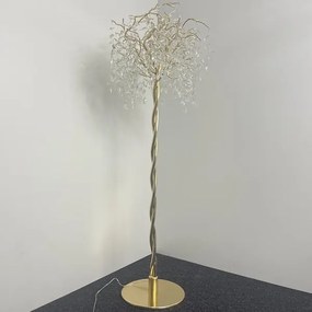 Kristály állólámpa 5xG9/40W/230V arany