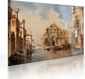 Üveg kép - Jules-Romain Joyant, The Scuola di San Marco, Venice, reprodukciók (70x50 cm)