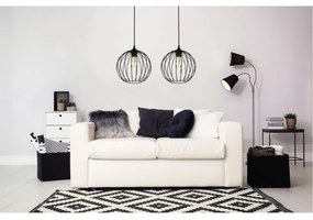 Csillár zsinóron MATT 2xE27/60W/230V