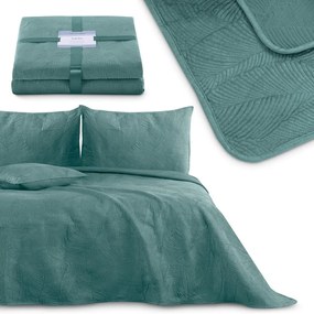 Türkiz ágytakaró franciaágyra 200x220 cm Palsha – AmeliaHome