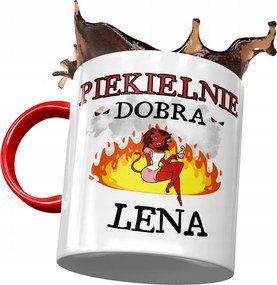 Piros Bögre Lena Barátnőjének Nyomtatott Fotóval