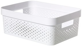 Curver Infinity Dots doboz 11L fehér