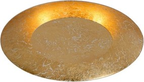 LUCIDE 79177-12-01 FOSKAL Kerek Mennyezeti Lámpa Arany LED IP20