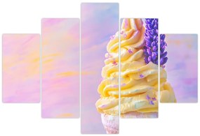 Kép - Levendulás fagylalt (150x105 cm)