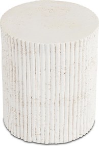 Stolik TIALL 38 cm Krem/Beż Nowoczesny