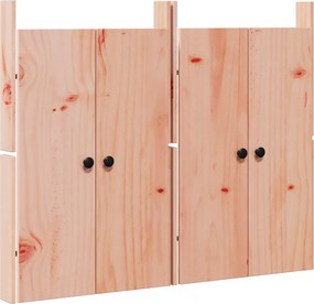 vidaXL Konyhai ajtó 2 pcs Barna 50 x 9 x 82 cm tömör duglászfa