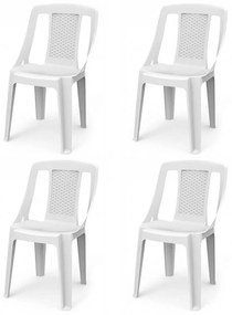 Burco Kerti szék Fehér - 4 DB SX