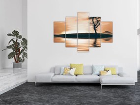 Egy fa képe egy szigeten (150x105 cm)
