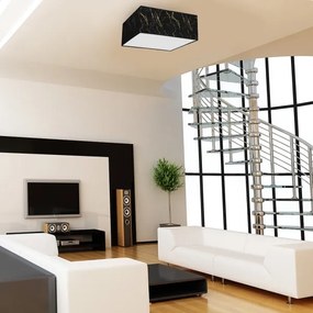 Mennyezeti lámpa SENSO 2xE27/60W/230V fekete