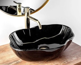 Pultos mosdó Rea Pearl Black