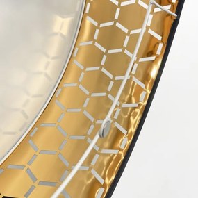 Mennyezeti lámpatest ULLE 2xE27/15W/230V átm. 45 cm fekete
