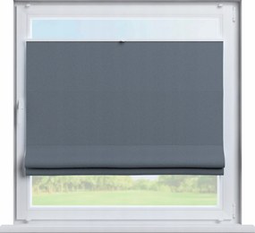 Római pliszírozott roló Szicília 120x150 sötétkék