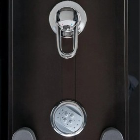 XL 85x150 cm hidromasszázs kádkabin