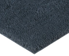 ajtószőnyeg sötétszürke 100x300 cm bojtos kókuszrost