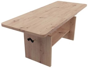 Dohányzóasztal Jenny (artisan tölgy) . Akció -17%. 1055424