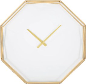 Glamour stílusú nyolcszögletű falióra, Ø 56 cm
