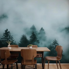 Fotótapéta – Ködös erdő (147x102 cm)
