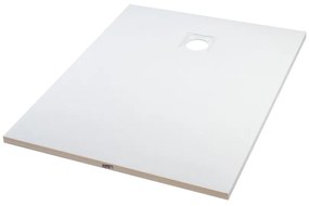 Cagliari White 80x100x2,6 cm szögletes, SMC zuhanytálca