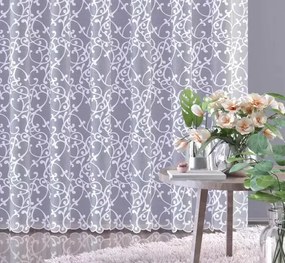 Mg Függöny 619/106 Fehér 300x250cm Kész Szalaggal M