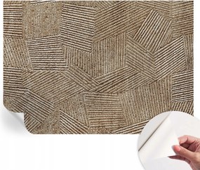 Matt öntapadós fotótapéta Falra Strukturált vonalak 208x146 cm