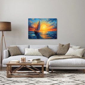 Kép - Vitorlások (70x50 cm)