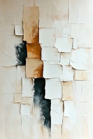 Vászonkép Canvas Absztrakt Textúra Szerkezet 3D Geometria 80x120