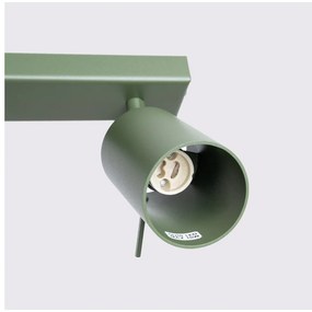 Zöld spotlámpa 6x117 cm Etna – Sollux