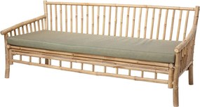 Bézs-natúr színű bambusz kerti kanapé Sole – Bloomingville